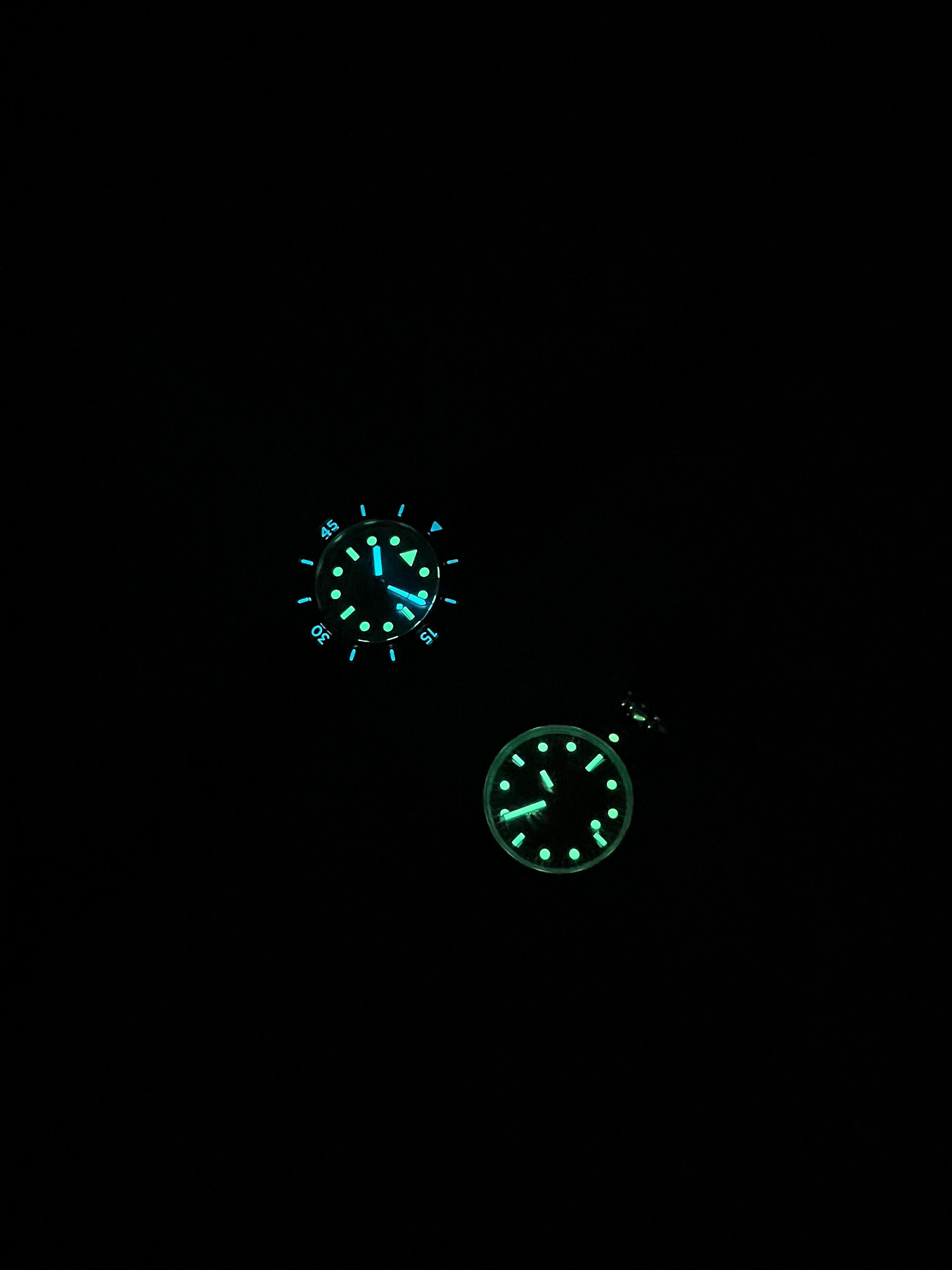 A light on Luminova. Why is it on your watch?