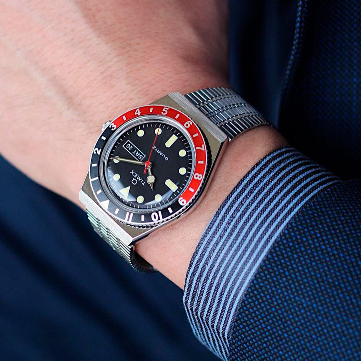 TIMEX Q Timex Reissue Blue Dial