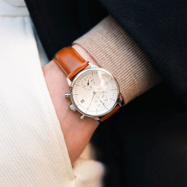 About Vintage Chronograph 1844 Steel / White