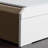 AUBLIQ Watch Box Silver 10 Slot + Strap Slot