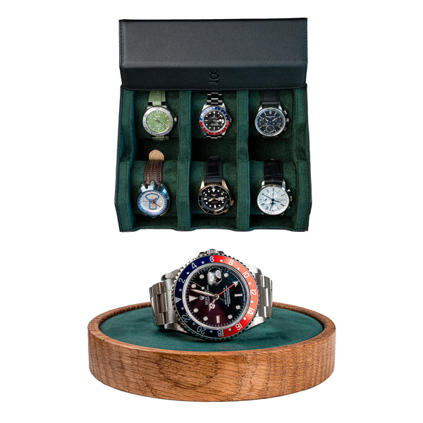 Make your own set (6 Slot Watchbox + Watchmat)