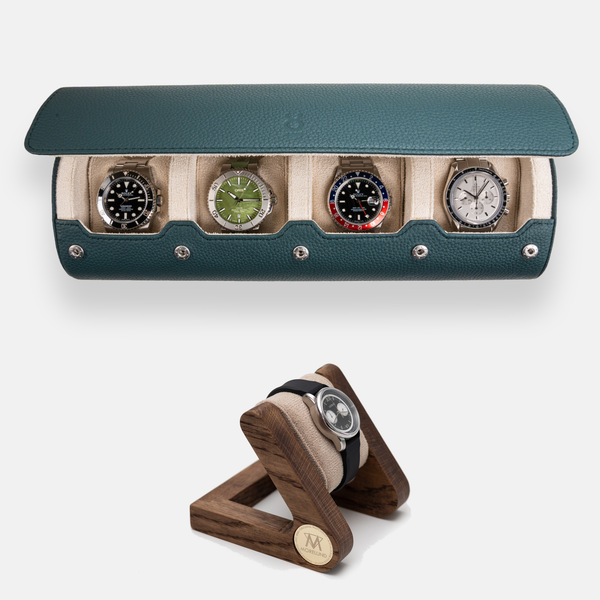 Watch Roll Extra Large + Morelund Watch Stand