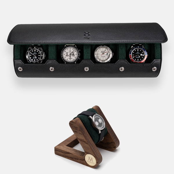 Watch Roll Extra Large + Morelund Watch Stand