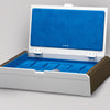 AUBLIQ Watch Box Silver 12 Slot