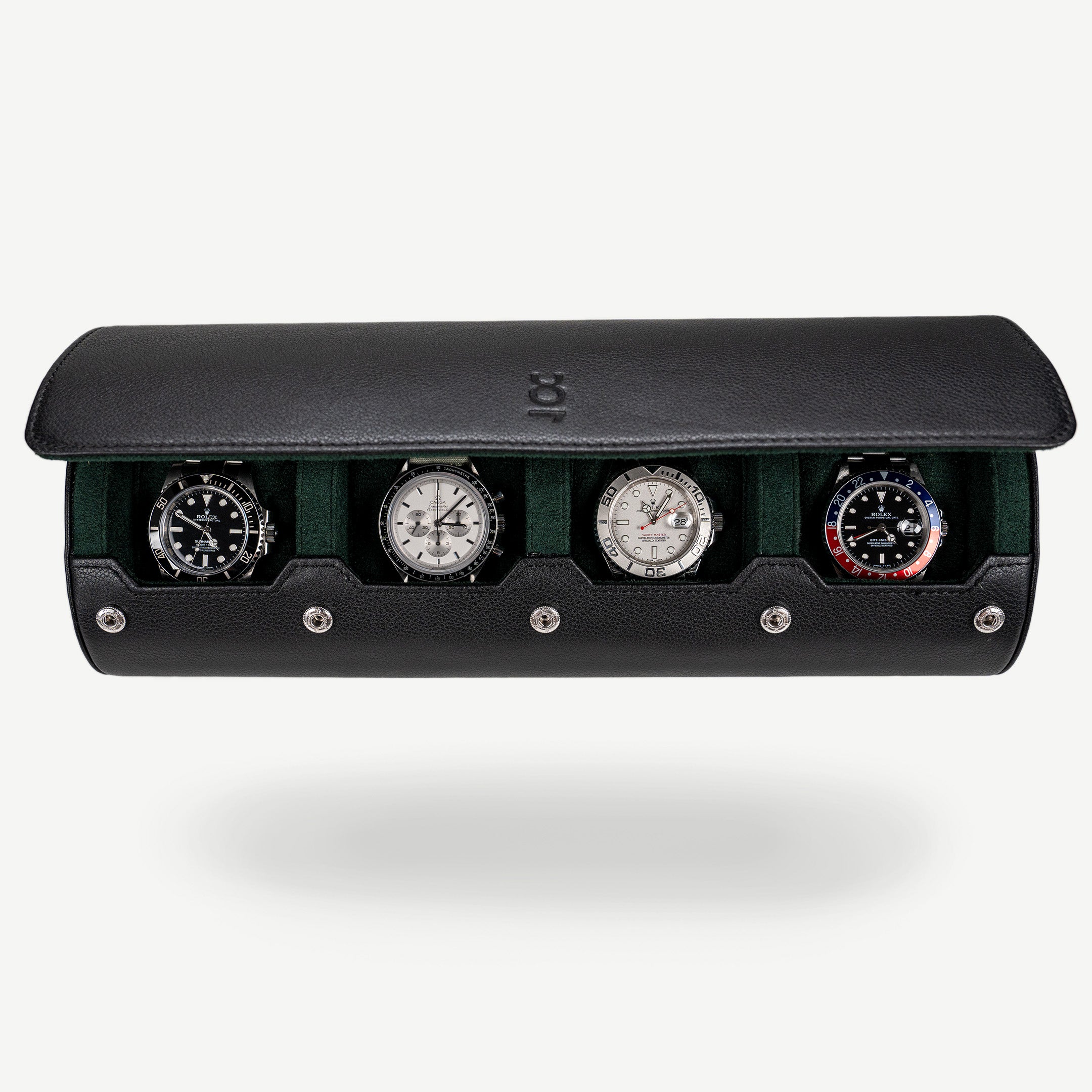 Travel Watch Roll Extra Large Black Green $190 Free shipping