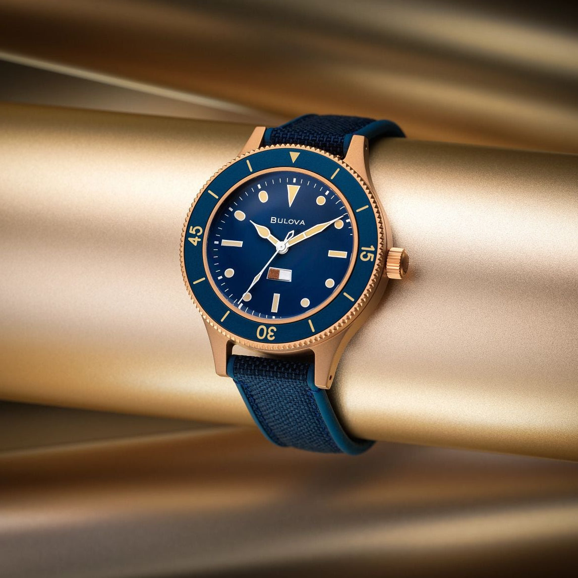 Bulova MIL SHIPS Blue 98A325