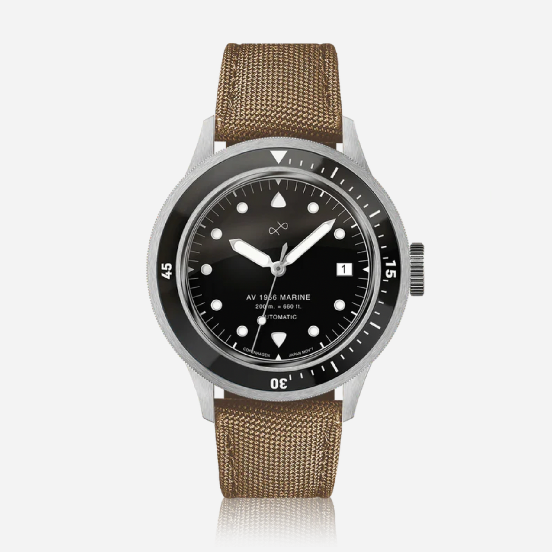【極美品】ABOUT VINTAGE 1956 MARINE AUTOMATIC About Vintage 1956 Marine Automatic, Steel / Black - 3.426