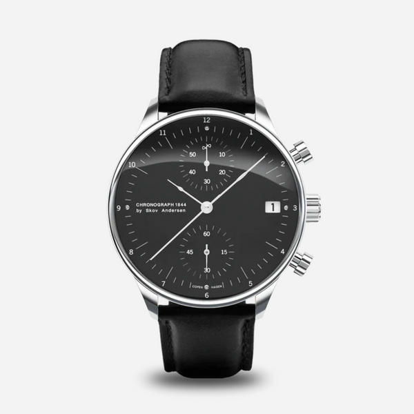About Vintage Chronograph 1844 Steel / Black