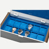 AUBLIQ Watch Box Silver 12 Slot