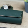 Personalized Travel Watch Roll Extra Large - Green Litchi