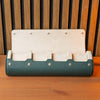 Personalized Travel Watch Roll Extra Large - Green Litchi