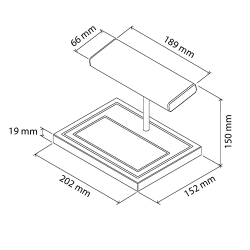 Foxton - Charbon Marine Blue & Black Walnut