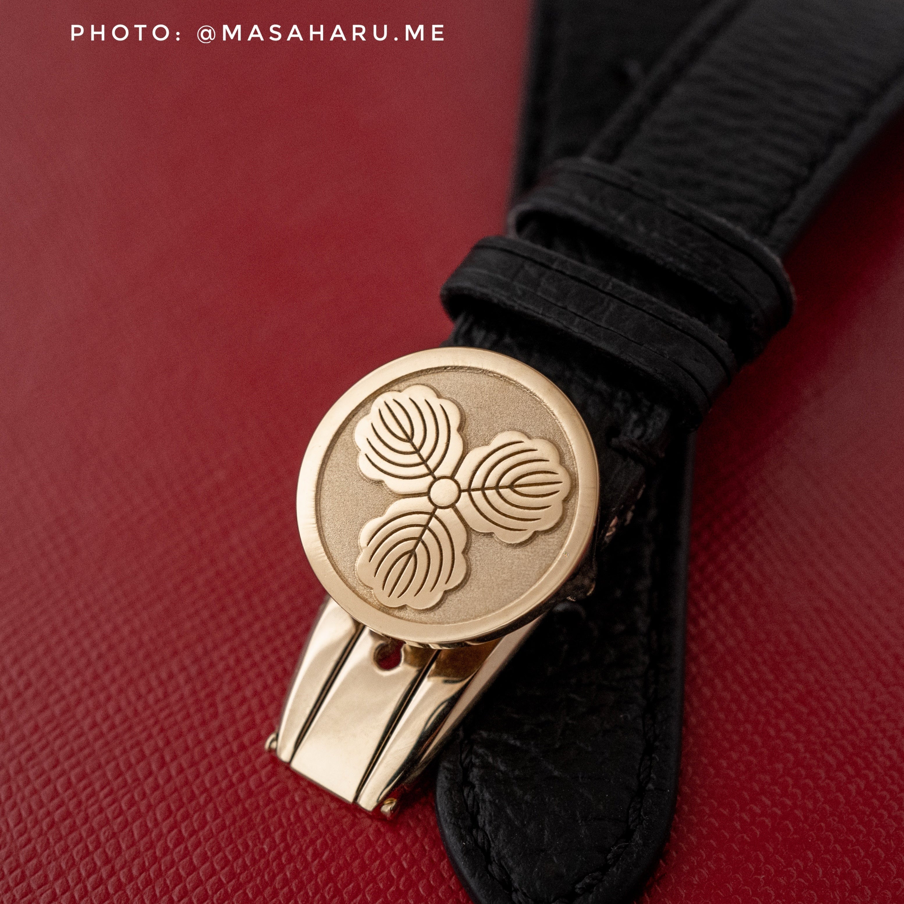 Personalized Watch Clasp Gold Plated