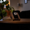 Morelund Watch Stand - Dark Oak - Black