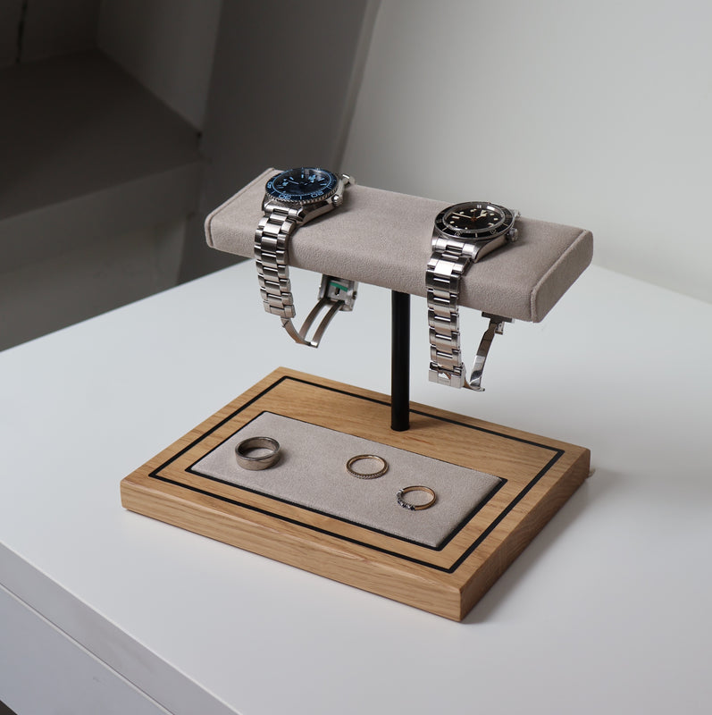 Foxton - Stone Grey & White Oak