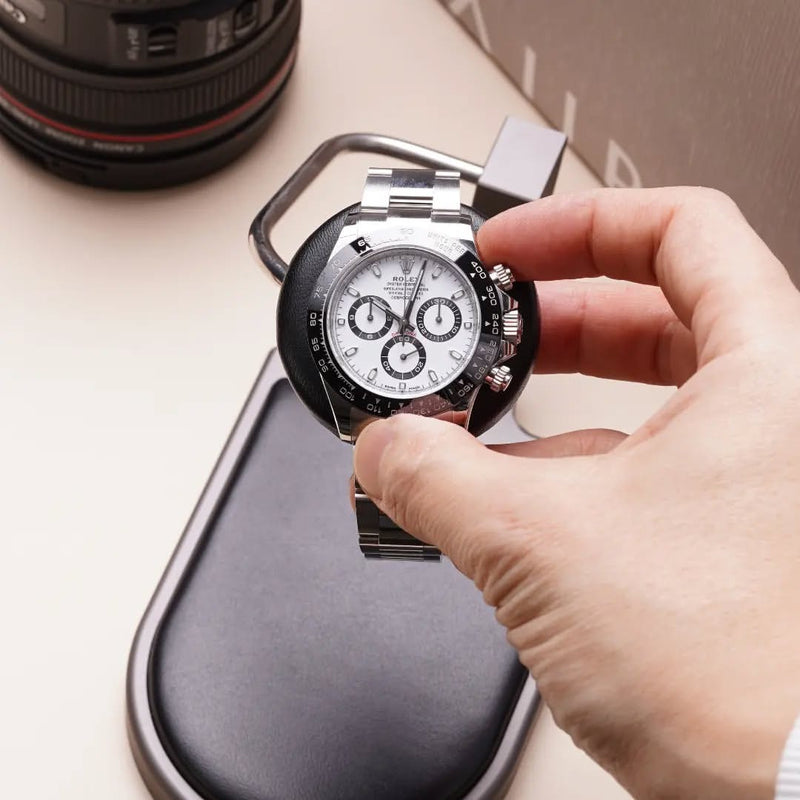 AUBLIQ Watch Stand Dark Grey Black