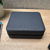 Square Watch Box 6 Slot - Navy Blue Litchi