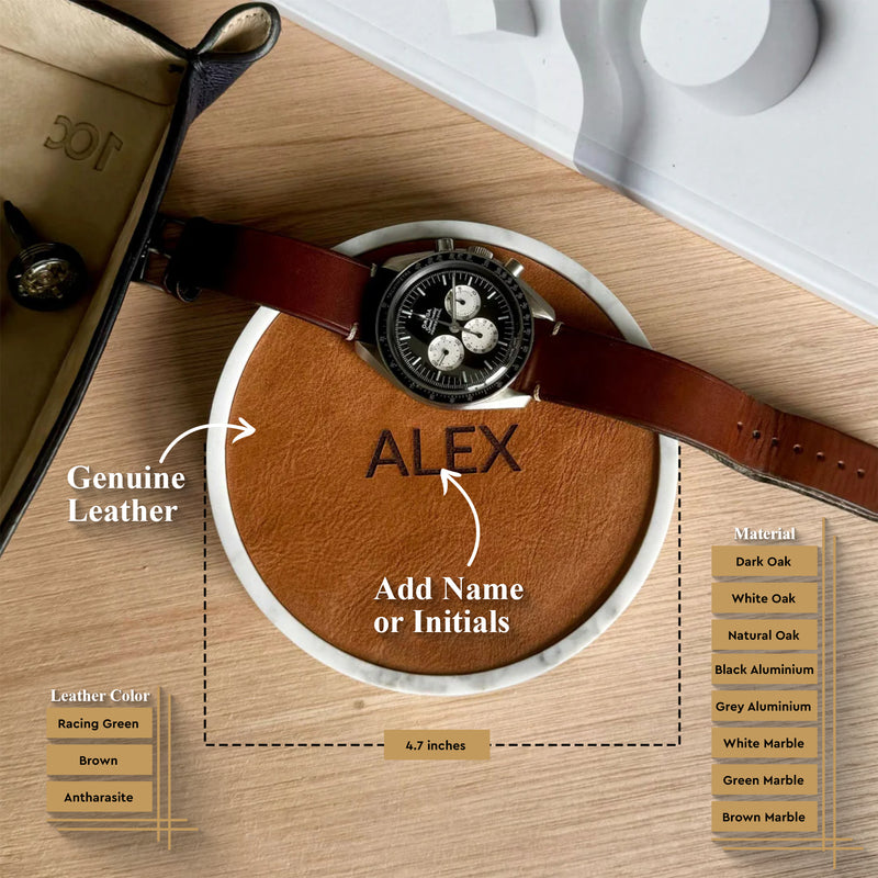 Personalized Watchmat - Add name or initials