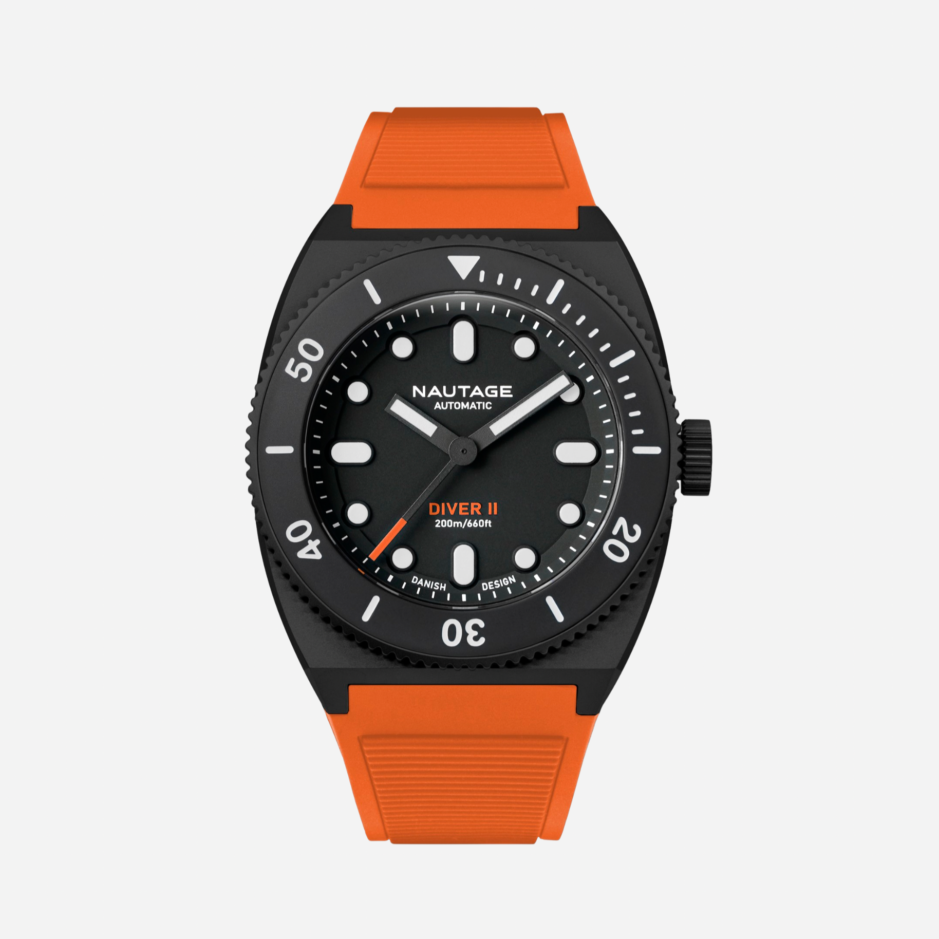 Nautage Diver II - Black Orange