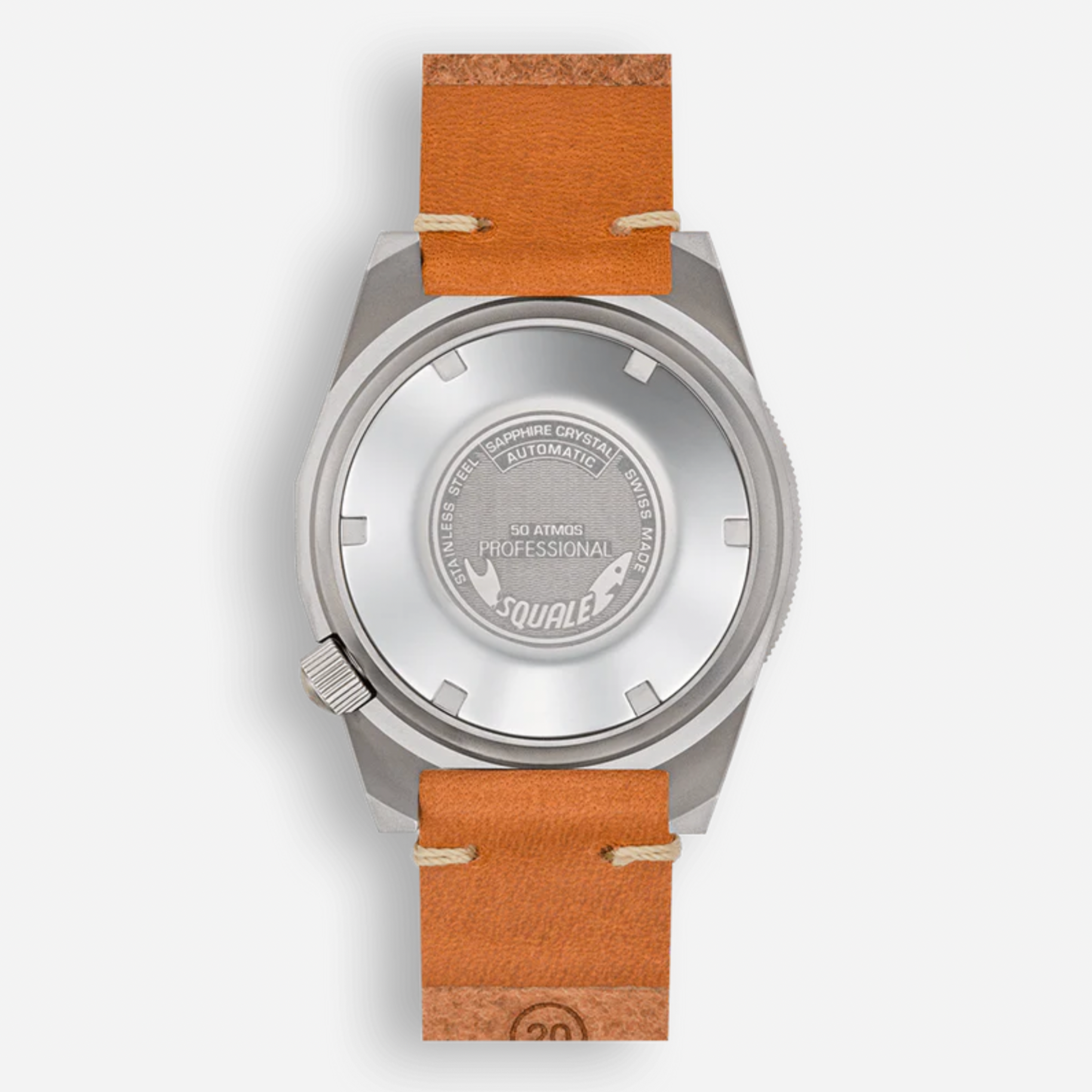 Squale 1521 Blue Blasted Leather