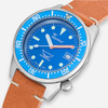Squale 1521 Blue Blasted Leather