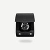 Single Travel Roll - All black, travel roll for one watch, small travel roll, watch storage, how to travel safely with your watch