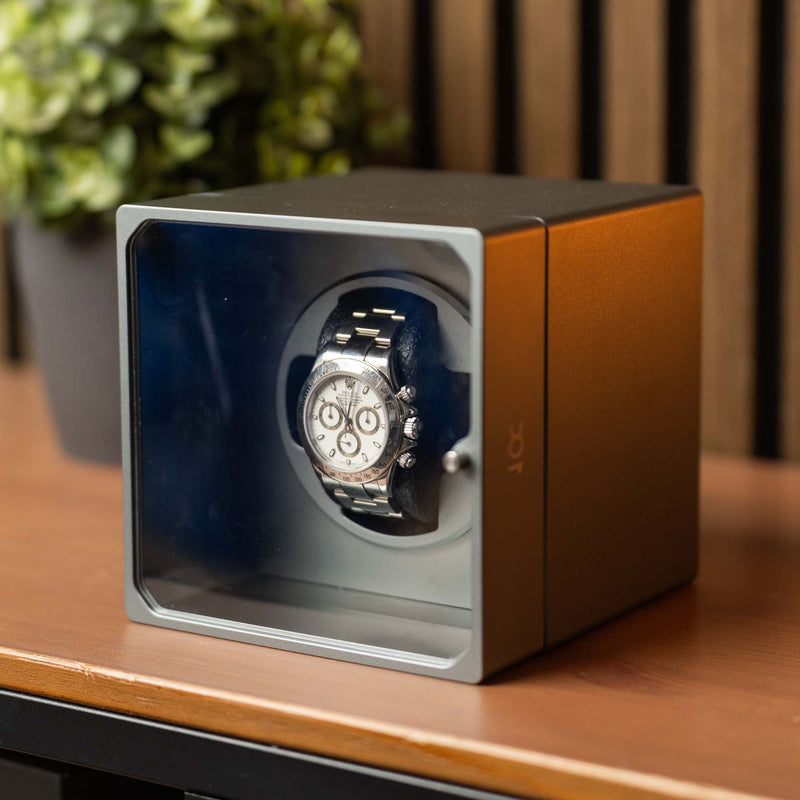Square Watch Winder Grey