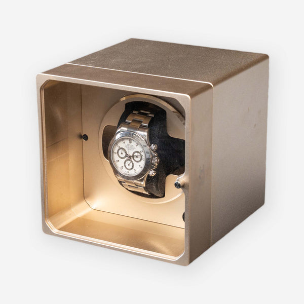 Square Watch Winder Golden
