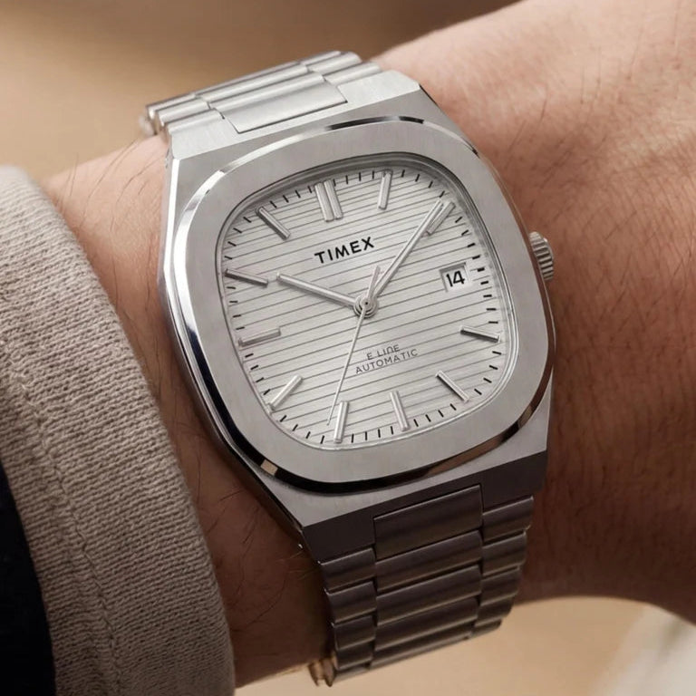 Timex Automatic 1983 Reissue Silver