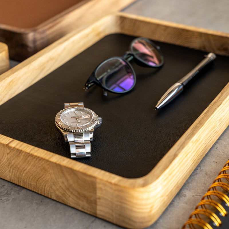 valet watch tray