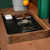 watch tray in oak