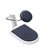 AUBLIQ Watch Stand Silver Navy Blue