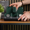Travel Watch Roll Large - Black Green
