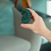 Hexagon Green Saffiano 4 Slot Watch Box