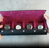 Travel Watch Roll Extra Large - Black Cherry