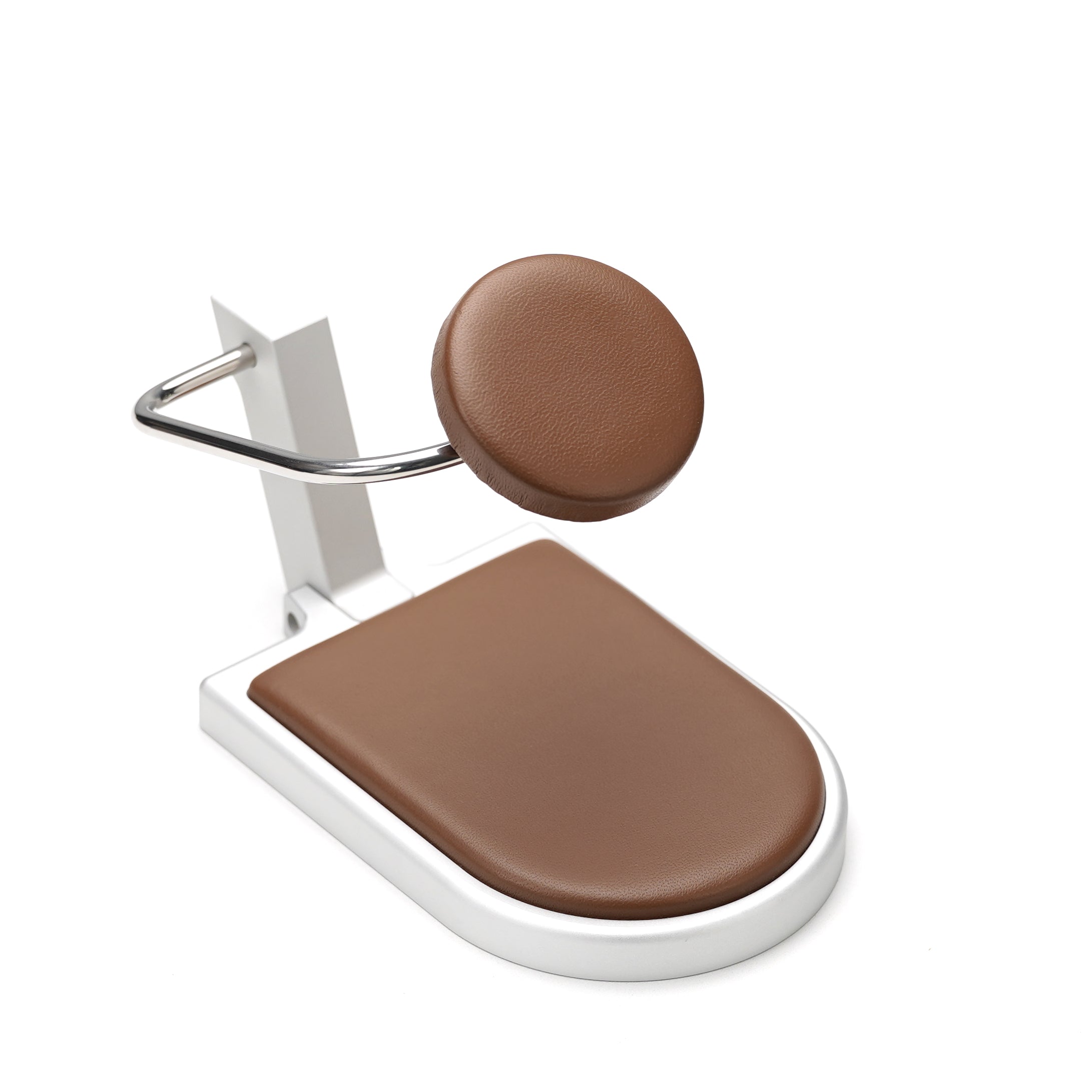 AUBLIQ Watch Stand Silver Brown
