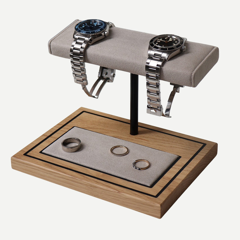 Foxton - Stone Grey & White Oak