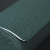 Travel Watch Roll Large - Dark Green Litchi