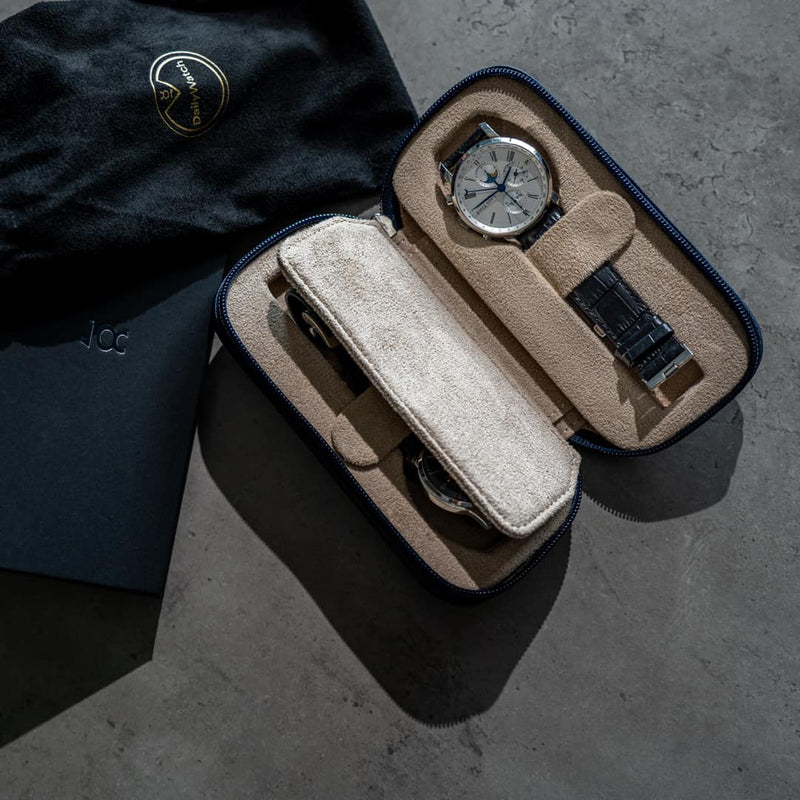 Flat, 2 pc blå, beige-4