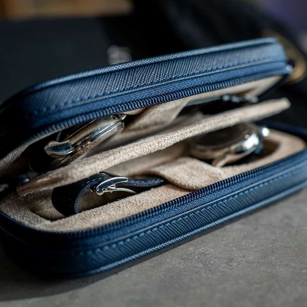 Flat, 2 pc blå, beige-8