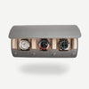 grey watch roll for 3 watches