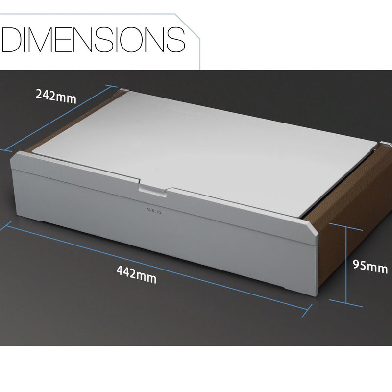 AUBLIQ Watch Box Silver 12 Slot