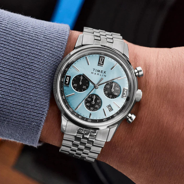 Timex Marlin Quartz Chrono Bracelet