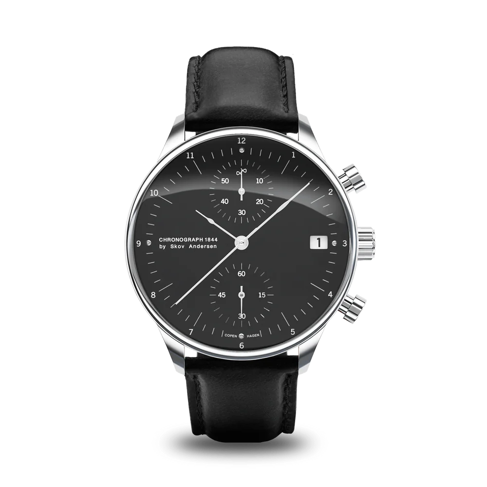 About Vintage Chronograph 1844 Steel / Black