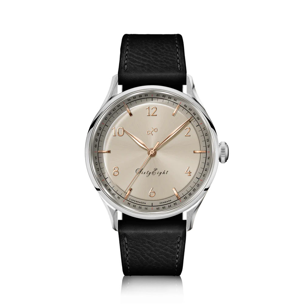About Vintage Mechanical 1968, Steel / White