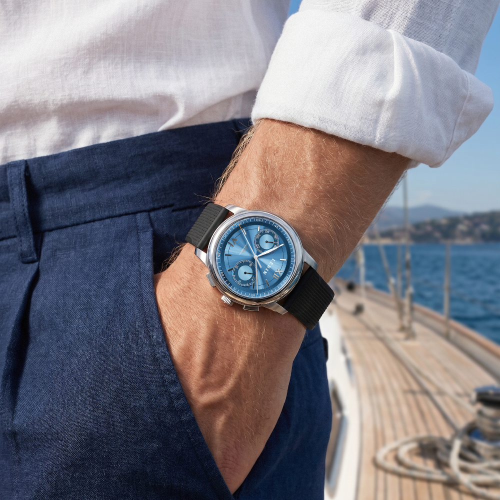 LÈRIN Hybrid Chronograph - Glacier Blue