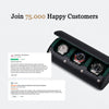 Travel Watch Roll Large - Black Green