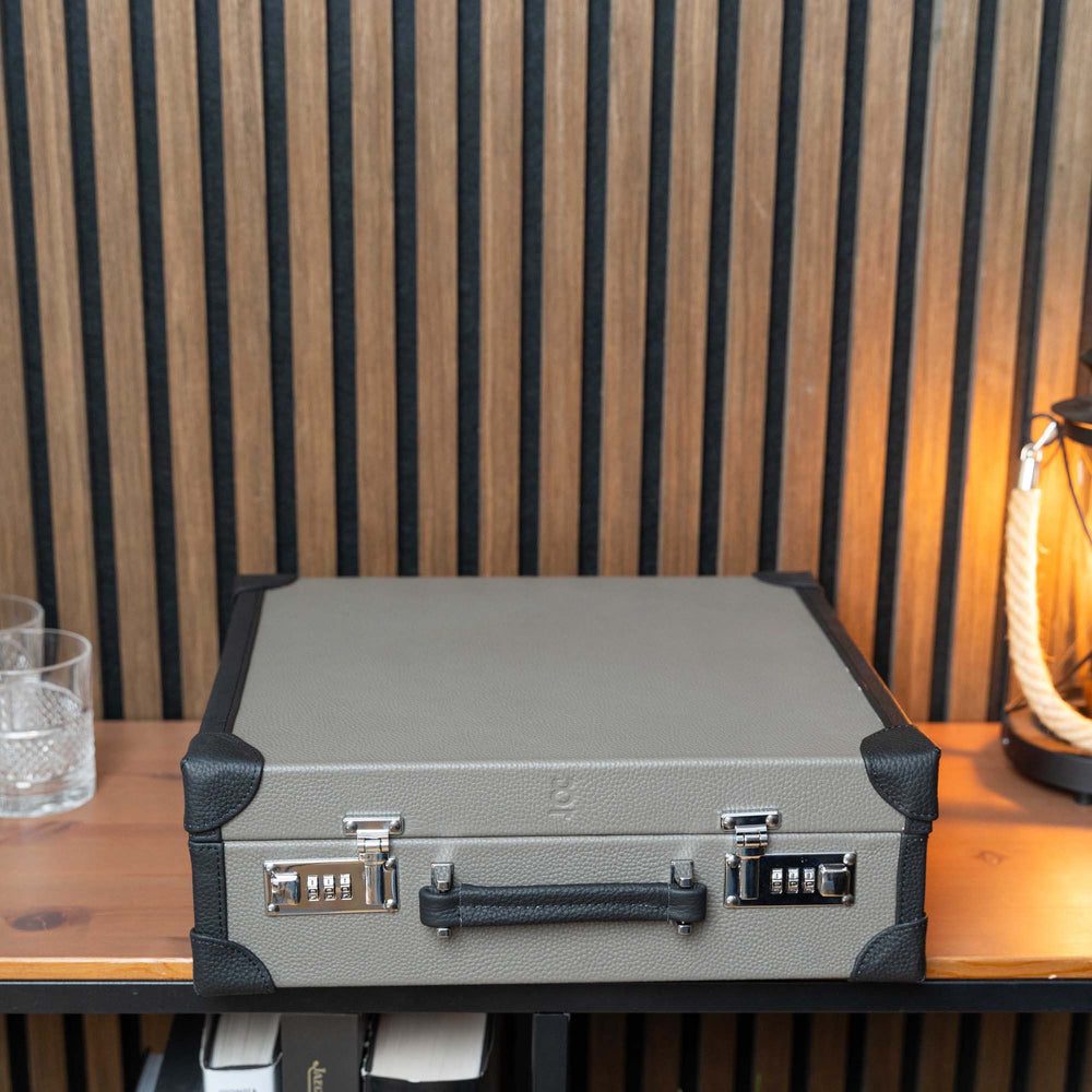 Suitcase For 20 Watches - Dark Grey