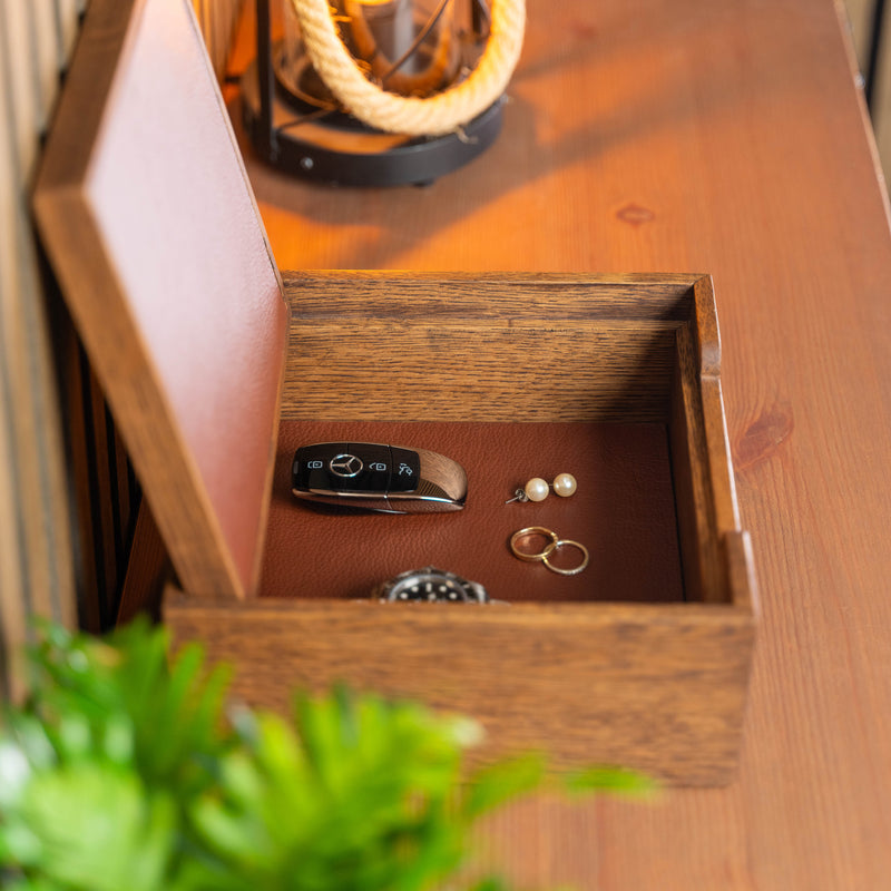 Watch Chest - Dark Oak