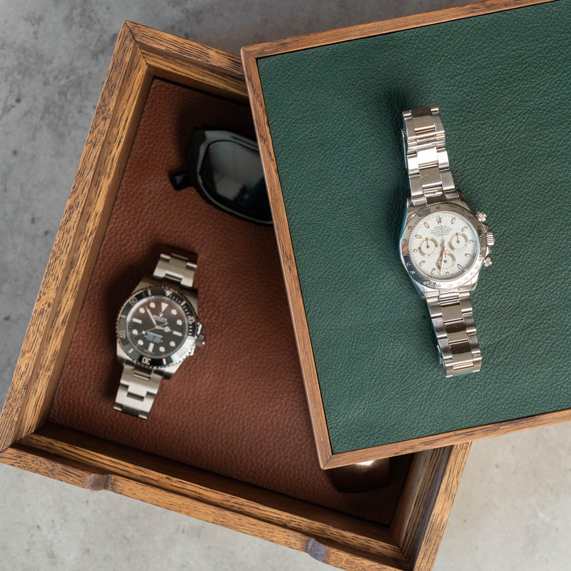 Watch Chest - Dark Oak